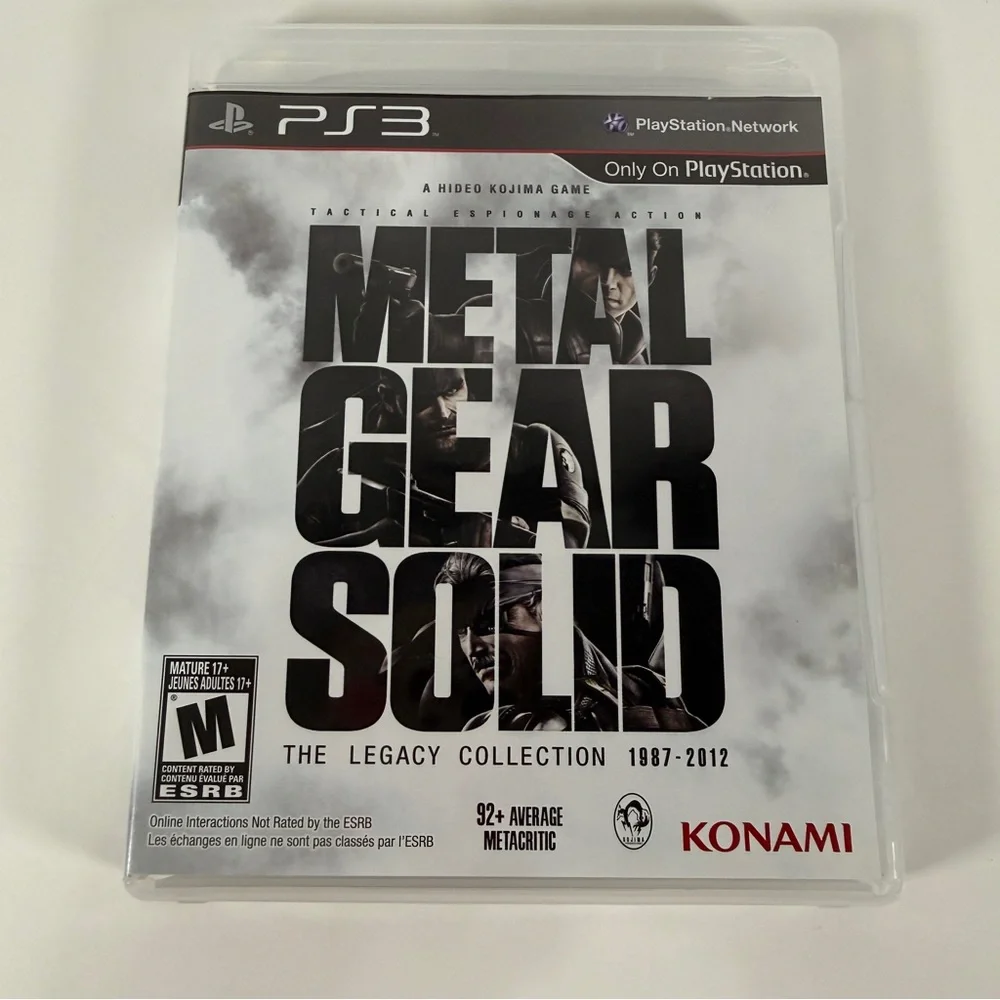 Nintendo PS3 Metal Gear Solid The Legacy Collection - White